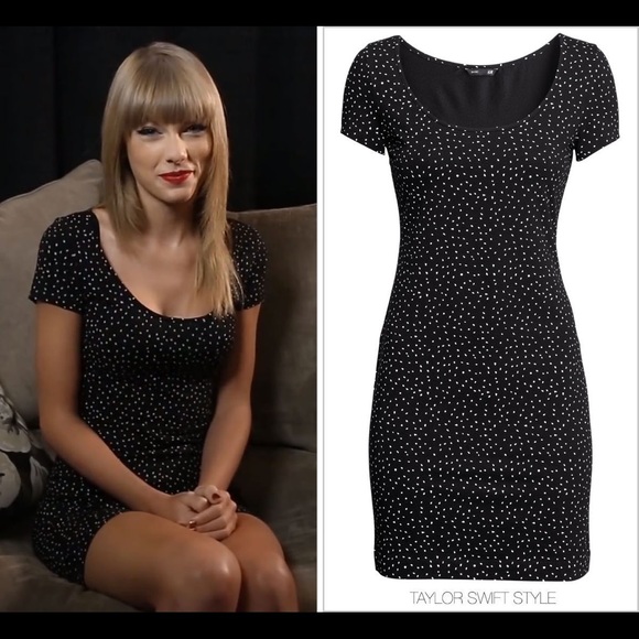 taylor swift polka dot dress
